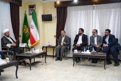 دیدار مدیرعامل گروه رسانه ای مهر با تولیت حرم شاهچراغ(ع)