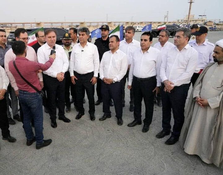 اسکله ۹۰ متری بندر محمد عامری شهرستان تنگستان به بهرهبرداری رسید اسکله ۹۰ متری بندر محمد عامری شهرستان تنگستان به بهرهبرداری رسید