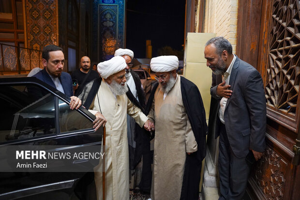 دیدار مدیرعامل گروه رسانه ای مهر با تولیت حرم شاهچراغ (ع) 14