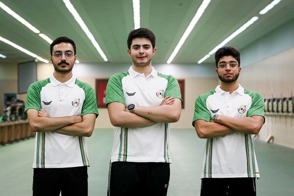 تیم تپانچه 25 متر جوانان چهارم شد
