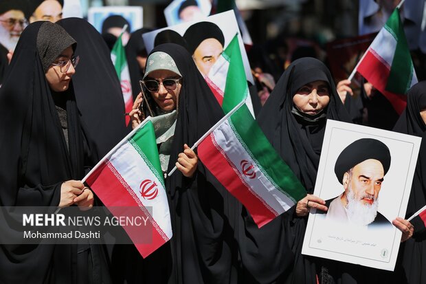 راهپیمایی جمعه خشم و نصر در اردبیل