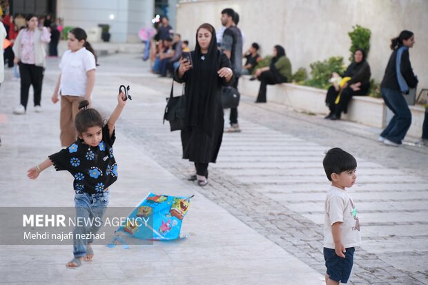 جشنواره بادبادک در شهر یاسوج برگزار شد