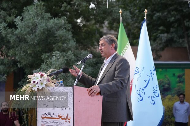 جشن ثبت جهانی دره خرم‌آباد در محوطه باغ گلستان قلعه فلک‌الافلاک