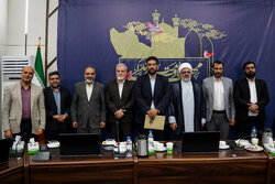 مراسم معارفه مدیر دفتر خبرگزاری مهر در استان فارس