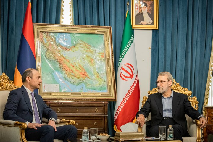 لاریجانی: ایران با هرگونه تغییر ژئوپولتیک منطقه مخالف است