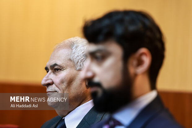 نشست خبری رئیس فدراسیون جهانی وزنهبرداری 15