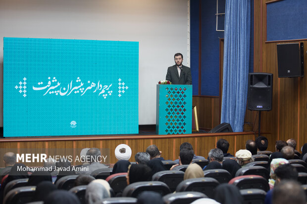 آئین معارفه مدیر کل حوزه هنری استان‌قزوین