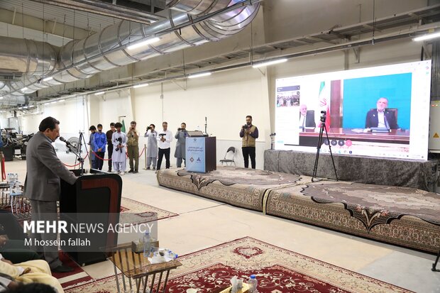 افتتاح کارخانه بزرگ بافندگی در ایرانشهر با حضور وزیر صمت