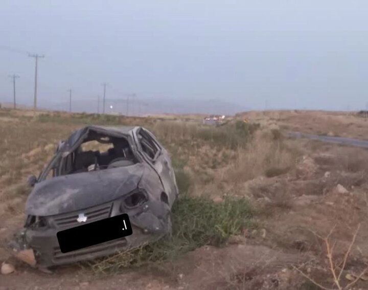 واژگونی ساینا در محور پیشقلعه به آقمزار یک کشته برجای گذاشت واژگونی ساینا در محور پیشقلعه به آقمزار یک کشته برجای گذاشت