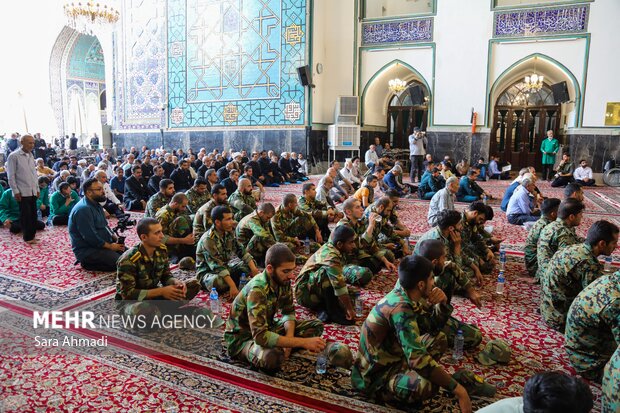 مراسم بزرگداشت شهدای دولت در مشهد