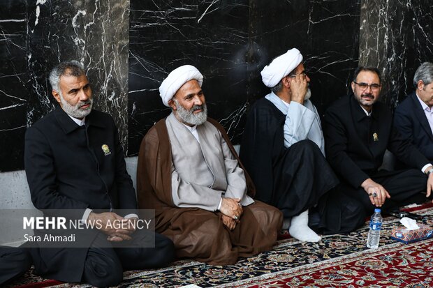مراسم بزرگداشت شهدای دولت در مشهد
