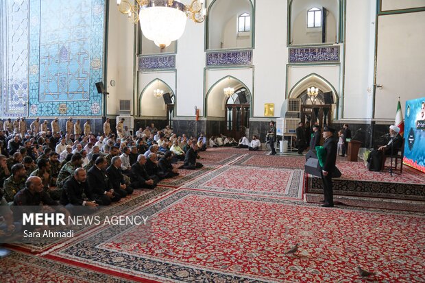 مراسم بزرگداشت شهدای دولت در مشهد