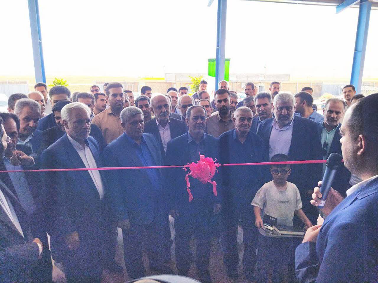 سردخانه ۶ هزار تنی قروه افتتاح شد