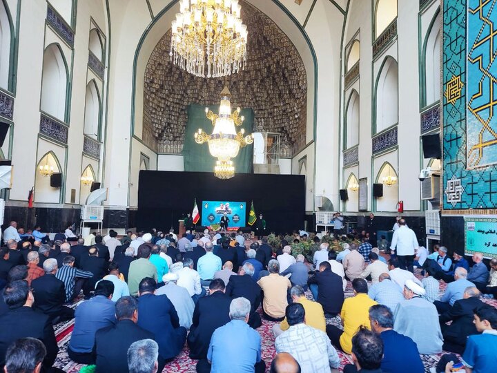 بزرگداشت شهیدان رجایی و باهنر در حرم امام رضا(ع)