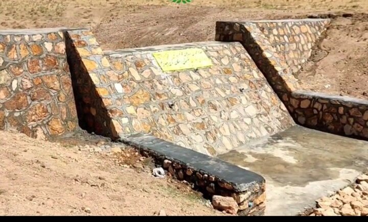 بهره‌برداری از پروژه آبخیزداری در روستای نیاز دهگلان