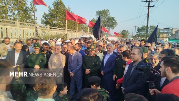 نمایشگاه فرهنگی و هنری «روایت پرچمداران» در گیلان افتتاح شد نمایشگاه فرهنگی و هنری «روایت پرچمداران» در گیلان افتتاح شد