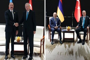 Erdoğan, Aliyev ve Paşinyan ile görüştü