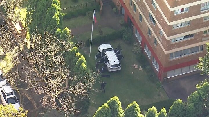 حمله با خودرو به کنسولگری روسیه در سیدنی