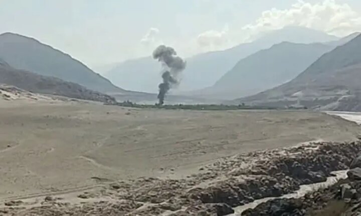 سقوط بالگرد در پاکستان با ۵ کشته