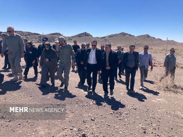 معاون رئیس جمهور از محیط بانی دلبر شاهرود بازدید کرد