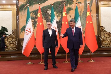 Iranian, Chinese presidents hold talks in Beijing