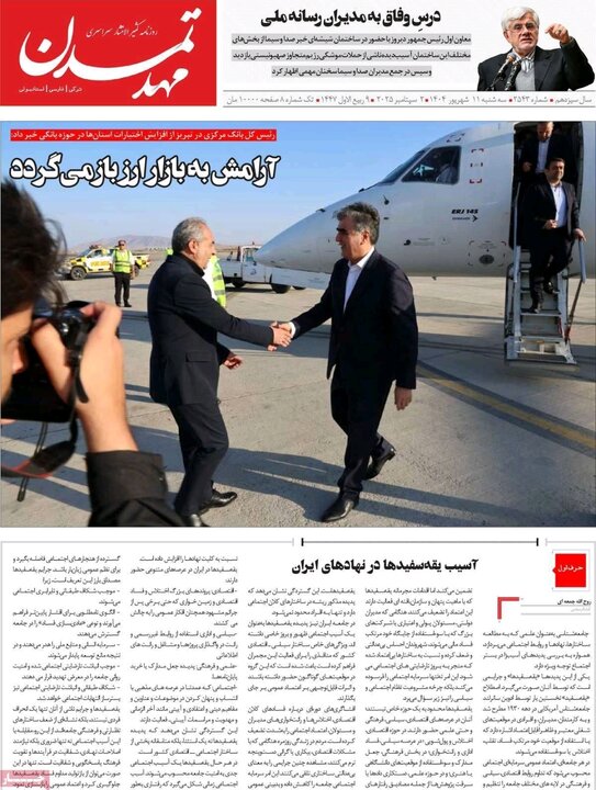 روزنامه های آذربایجان‌شرقی