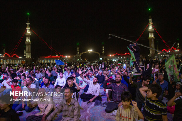 جشن آغاز امامت امام زمان(عج) در مسجد مقدس جمکران