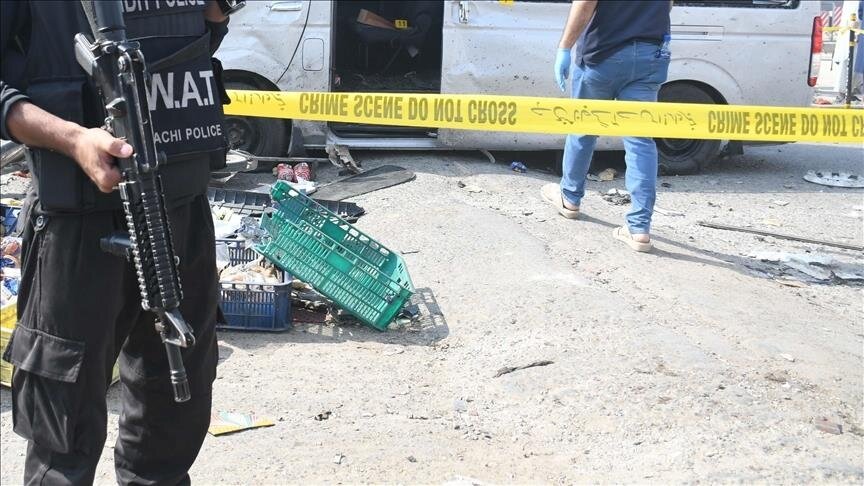 حادثه امنیتی در پاکستان در پی حمله انتحاری به مقر پلیس