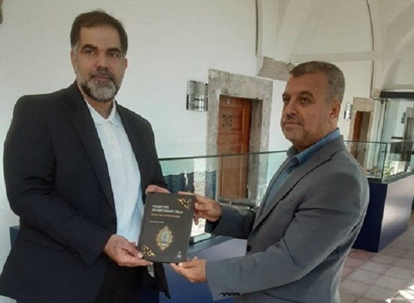رئیس کتابخانه مجلس از مرکز نسخ خطی ترکیه بازدید کرد 2