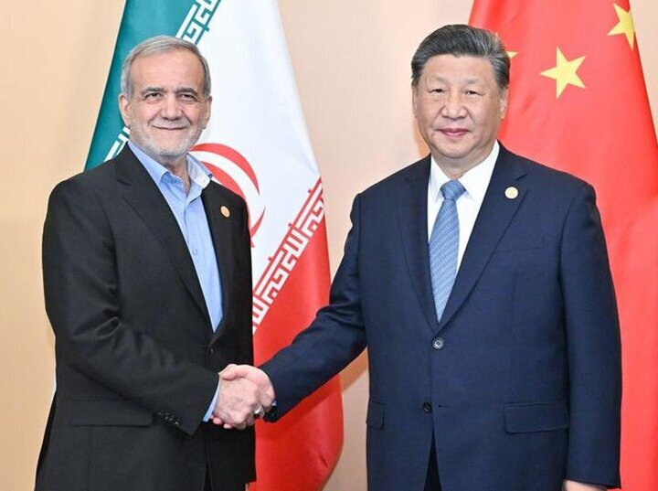 Iranian, Chinese presidents hold talks in Beijing