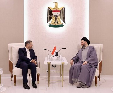 خطیب‌زاده با عمار حکیم دیدار کرد