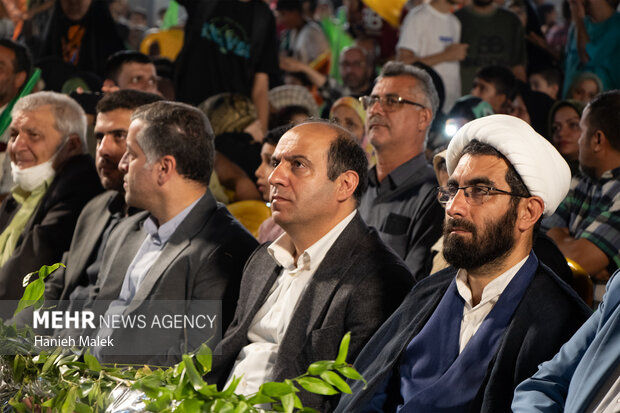 مراسم جشن بیعت با امام زمان(عج) در گرگان