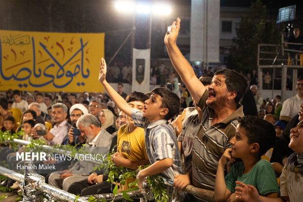 مراسم جشن بیعت با امام زمان(عج) در گرگان