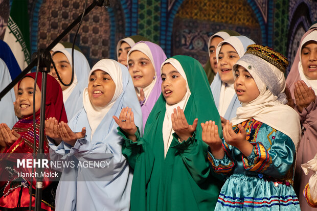 مراسم جشن بیعت با امام زمان(عج) در گرگان