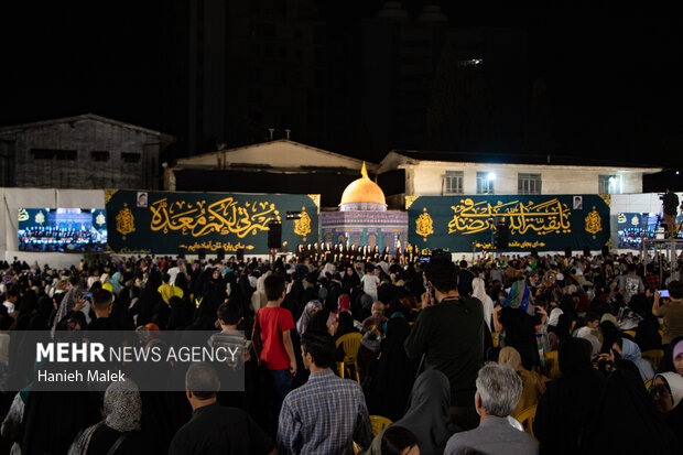 مراسم جشن بیعت با امام زمان(عج) در گرگان