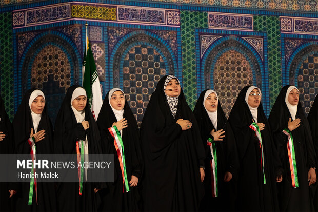 مراسم جشن بیعت با امام زمان(عج) در گرگان