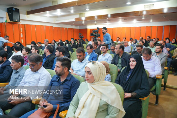 آیین تجلیل از خبرنگاران کهگیلویه و بویراحمد در یاسوج