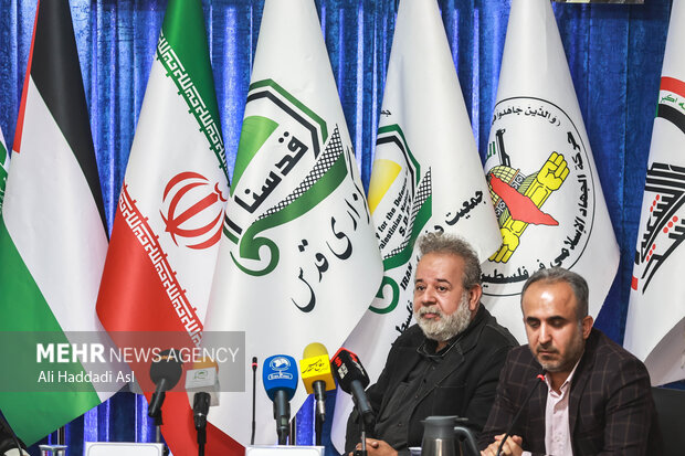 نشست خبری نقش رسانه های حامی مقاومت در روایت از مظلومیت مردم غزه
