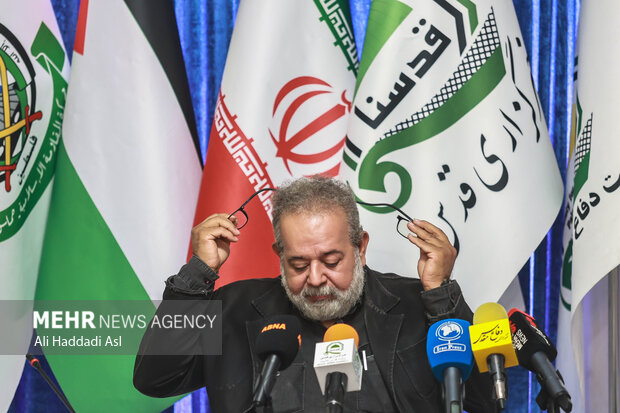نشست خبری نقش رسانه های حامی مقاومت در روایت از مظلومیت مردم غزه