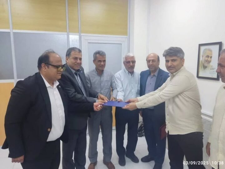 مدیر آب و فاضلاب کنگان معارفه شد مدیر آب و فاضلاب کنگان معارفه شد