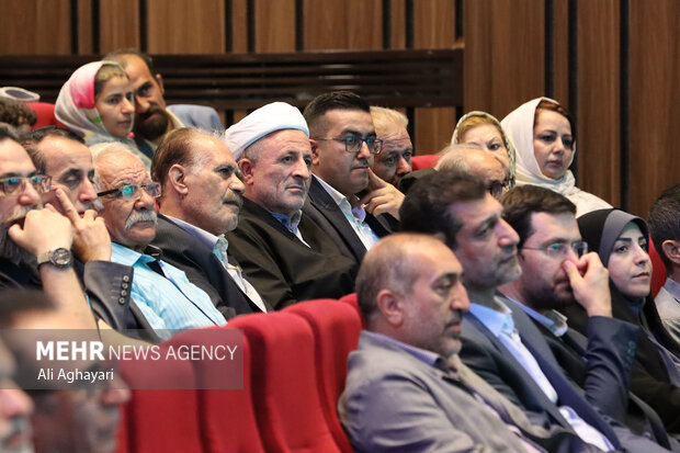 آیین نکوداشت نامداران فرهنگ و هنر آذربایجان غربی در ارومیه