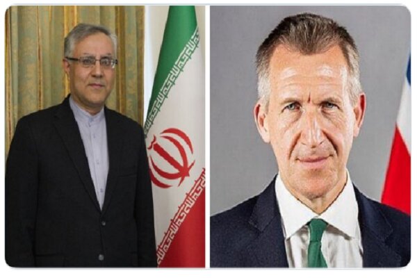 Iran envoy, British minister discuss security issues