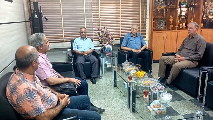 دیدار رئیس فدراسیون تنیس روی میز عراق با سرپرست ورزش و جوانان کردستان دیدار رئیس فدراسیون تنیس روی میز عراق با سرپرست ورزش و جوانان کردستان