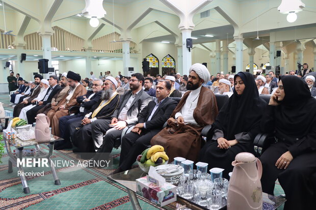 جشن هفته وحدت در مسجد جامع شهر اوز