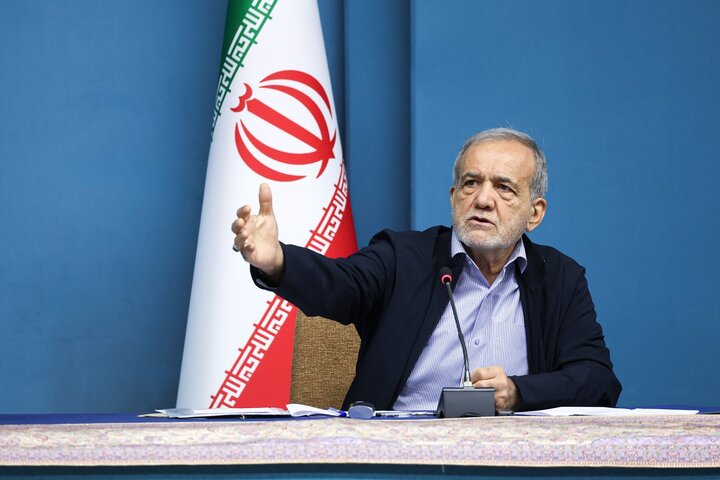 پزشکیان: کمبود منابع نداریم؛ ضعف در نحوه اجرای قانون
