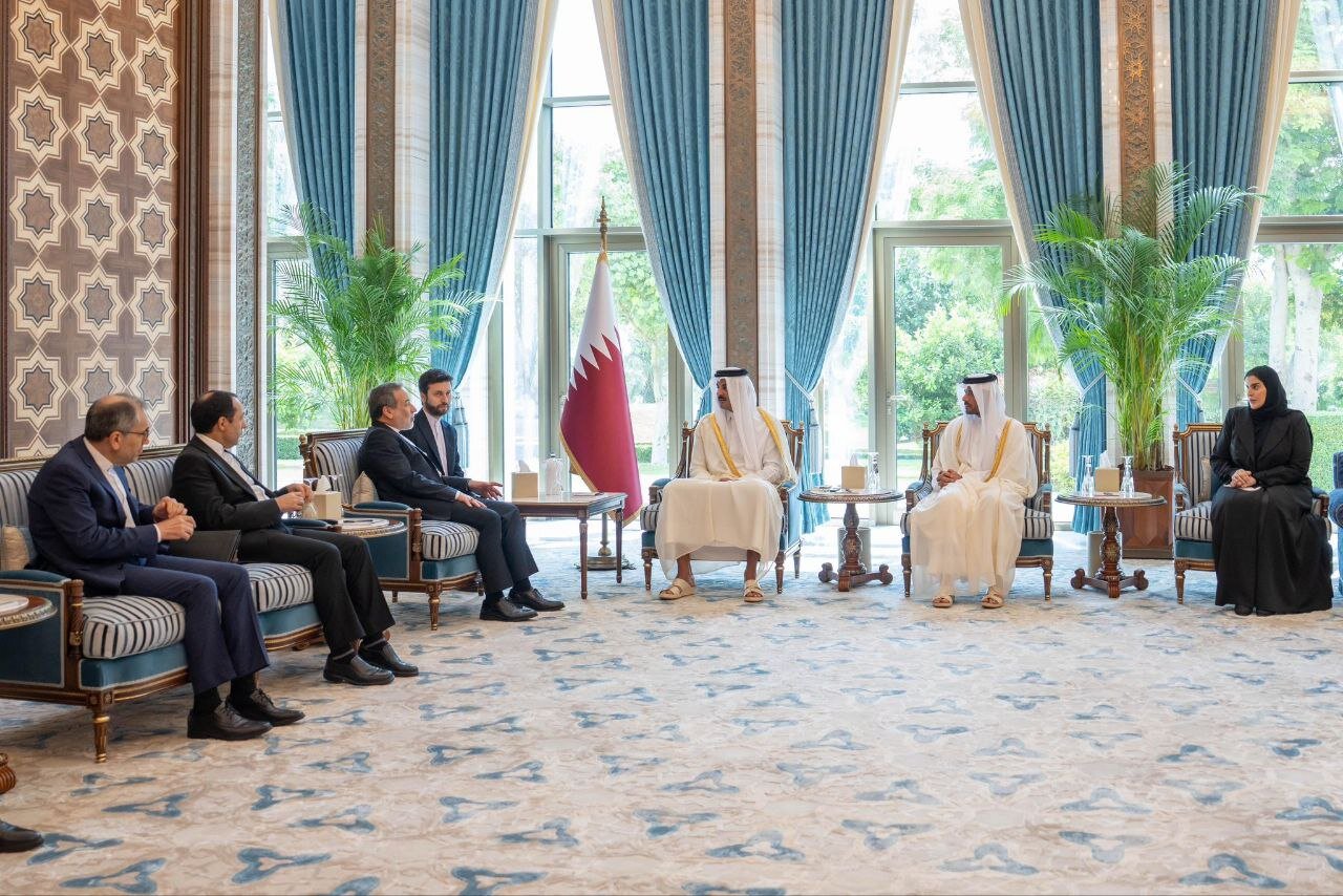 Iran's Araghchi, Qatari Emir hold key talks in Doha