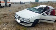 واژگونی پژو پارس در جاده طرود؛ یک مادر جان باخت