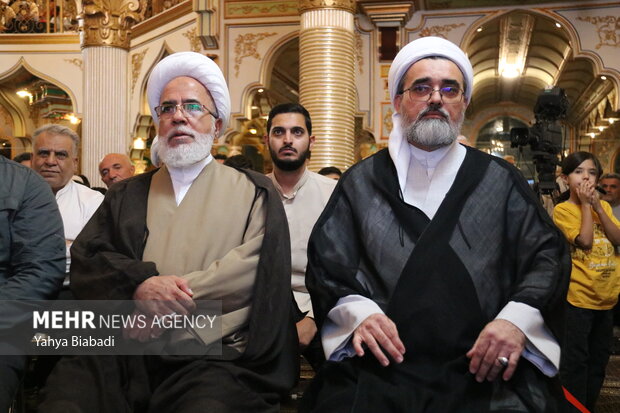 جشن میلاد پیامبر اکرم(ص) در مسجد شافعی کرمانشاه