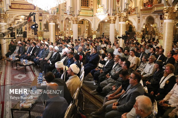 جشن میلاد پیامبر اکرم(ص) در مسجد شافعی کرمانشاه
