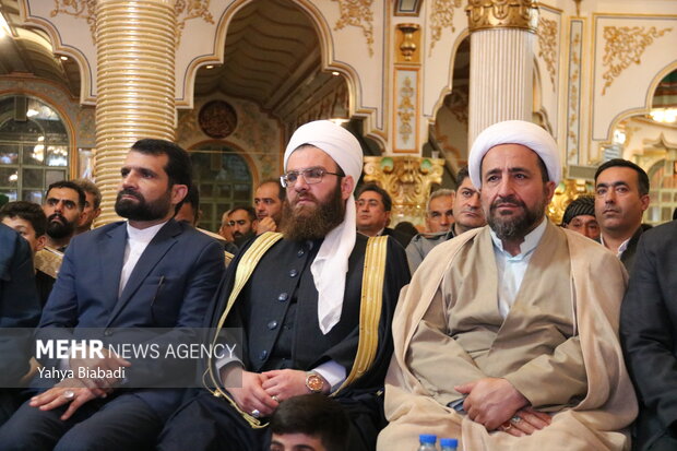 جشن میلاد پیامبر اکرم(ص) در مسجد شافعی کرمانشاه